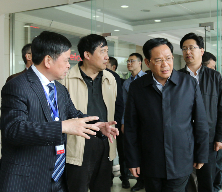浙江省省长李强视察华体官方-WANBO SPORTS
